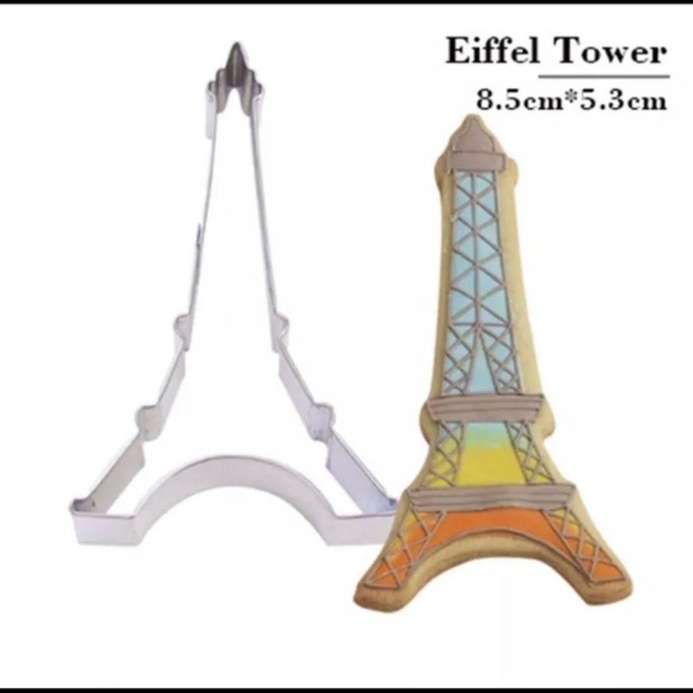 Stainless Steel Eiffel Tower Cookie Cutter